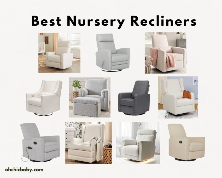 Top Best Nursery Recliners Ultimate Comfort for Parents and Baby Oh